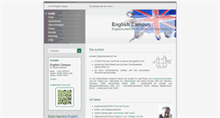 Desktop Screenshot of english-campus.de